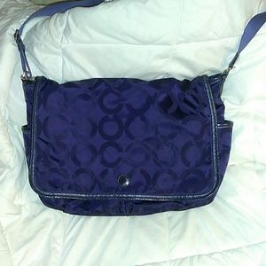 Coach diaper bag or laptop bag / crossbody